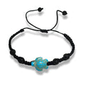 Blue Turtle Slider Bracelet
