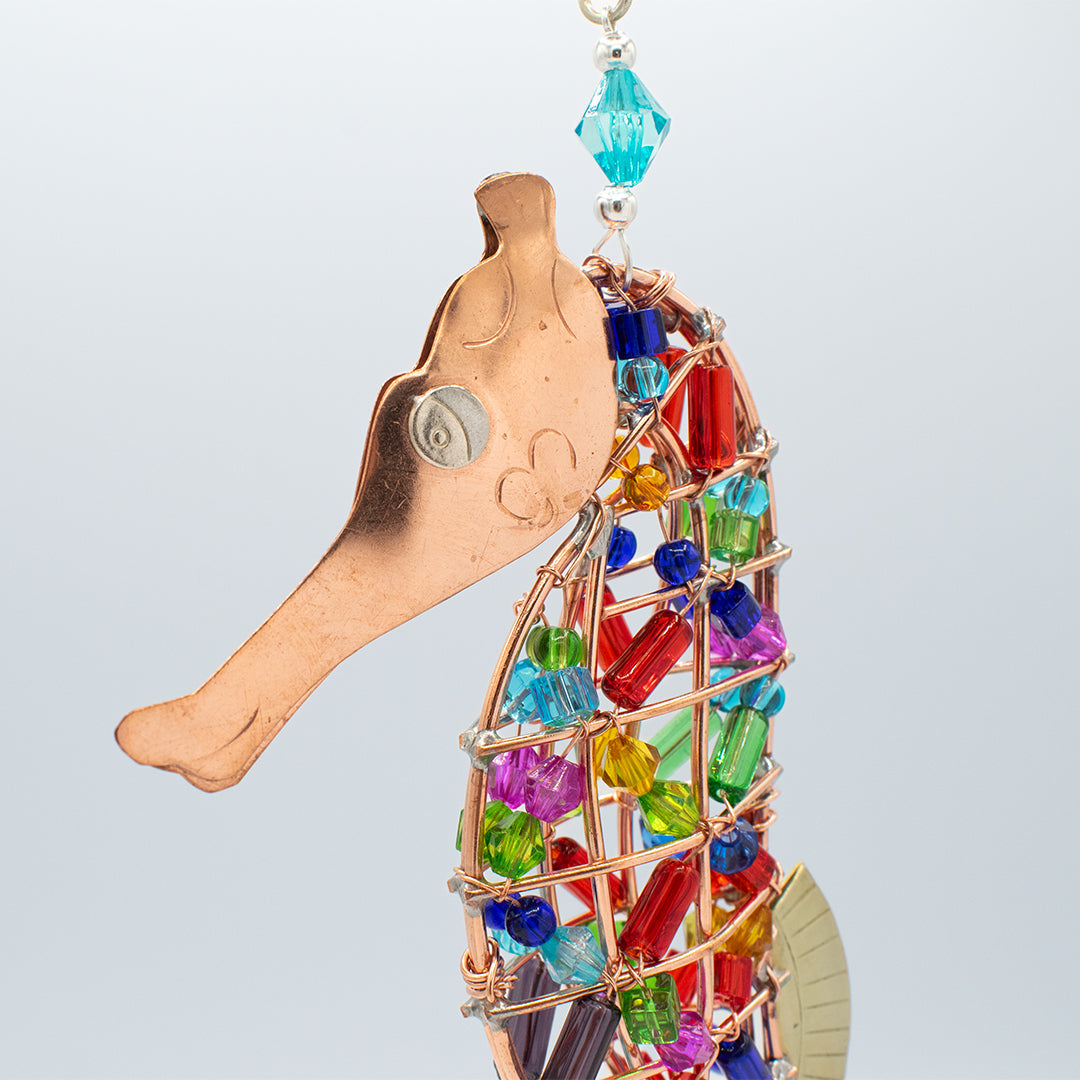 Serene Seahorse Ornament