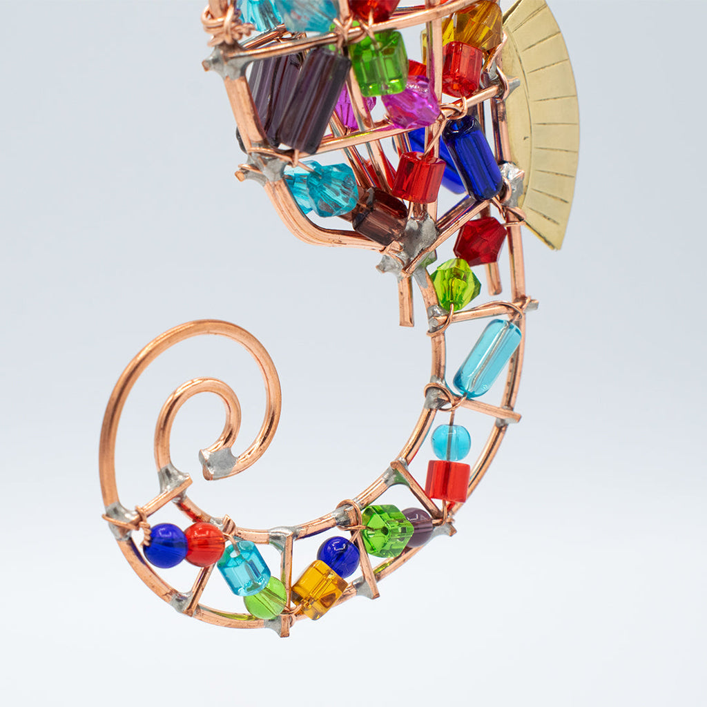 Serene Seahorse Ornament
