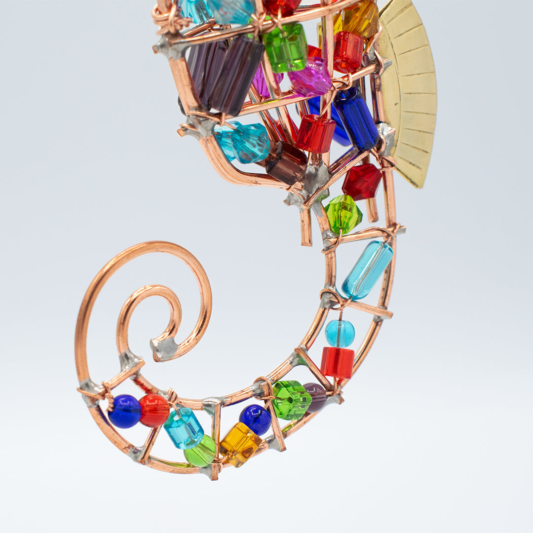 Serene Seahorse Ornament