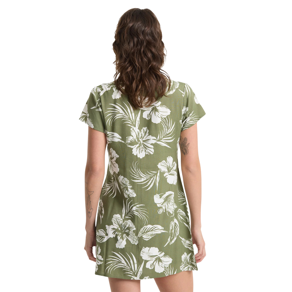 Volcom Vroom Service Dress - Moss Stone